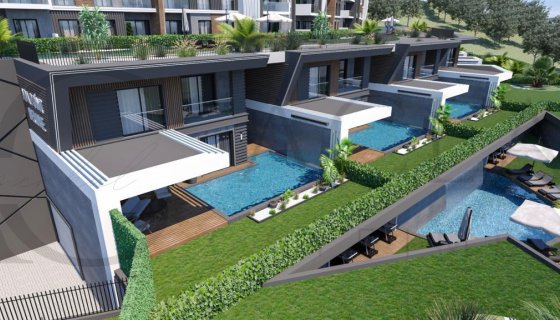 MANZARA-GÜVENLIK-KAPALI OTOPARK-ÖZEL HAVUZ-SOSYAL ALAN-KOMBİ-YENİ-ULTRA LÜX-MÜSTAKİL