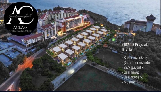 EŞSİZ KONUM-MANZARA-BAHÇE-HAMAM -SAUNA-HOBİ VE SPOR ODASI-ÖZEL HAVUZ/OTOPARK-MÜSTAKİL